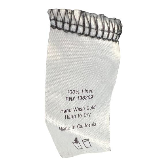 Hatch Maternity The Linen Swing Tank Black sz 2 - Picture 3 of 6